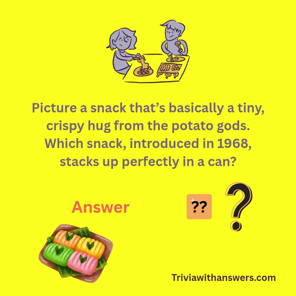 Popular Snack Trivia Questions and Answers