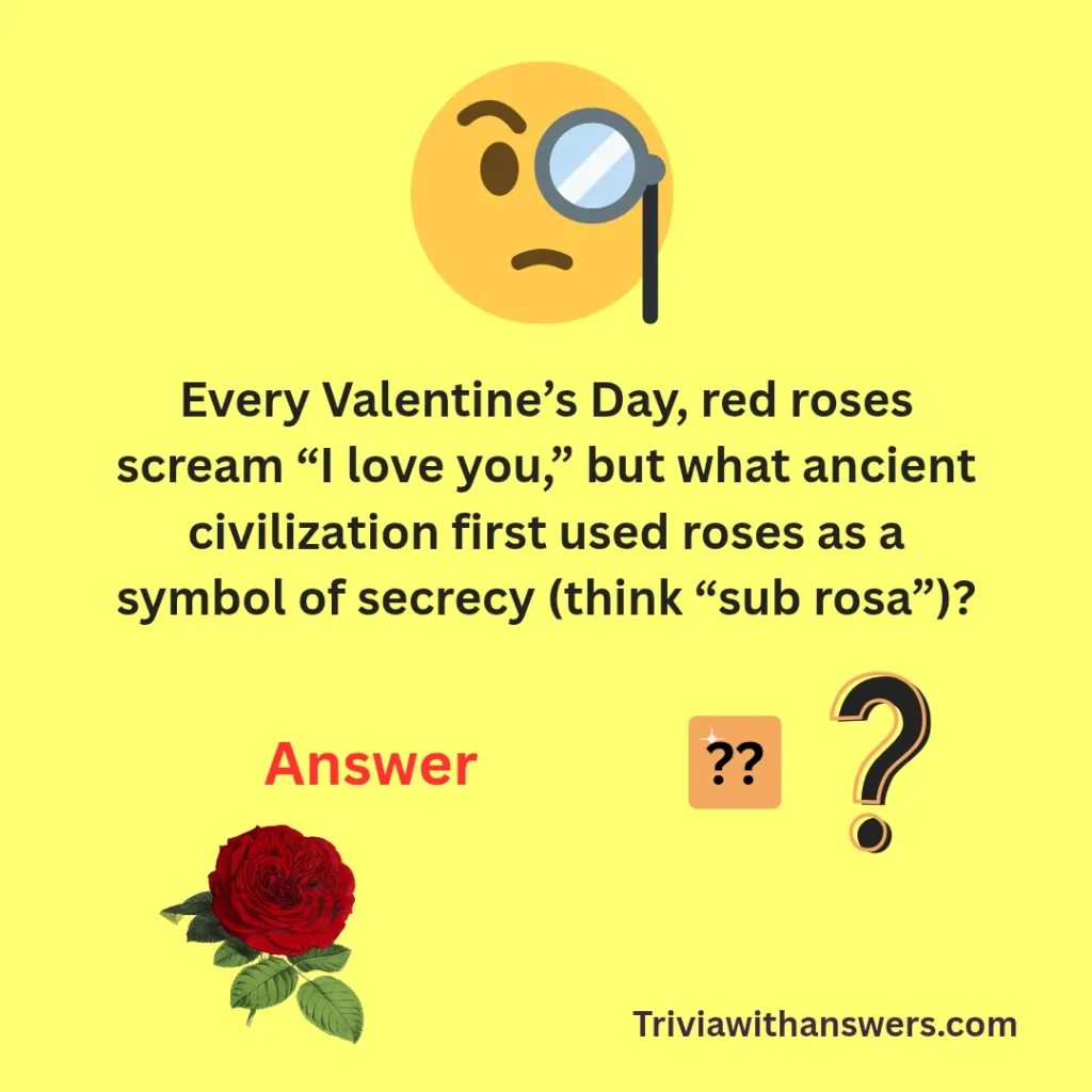 Best Rose Trivia Questions and Answers