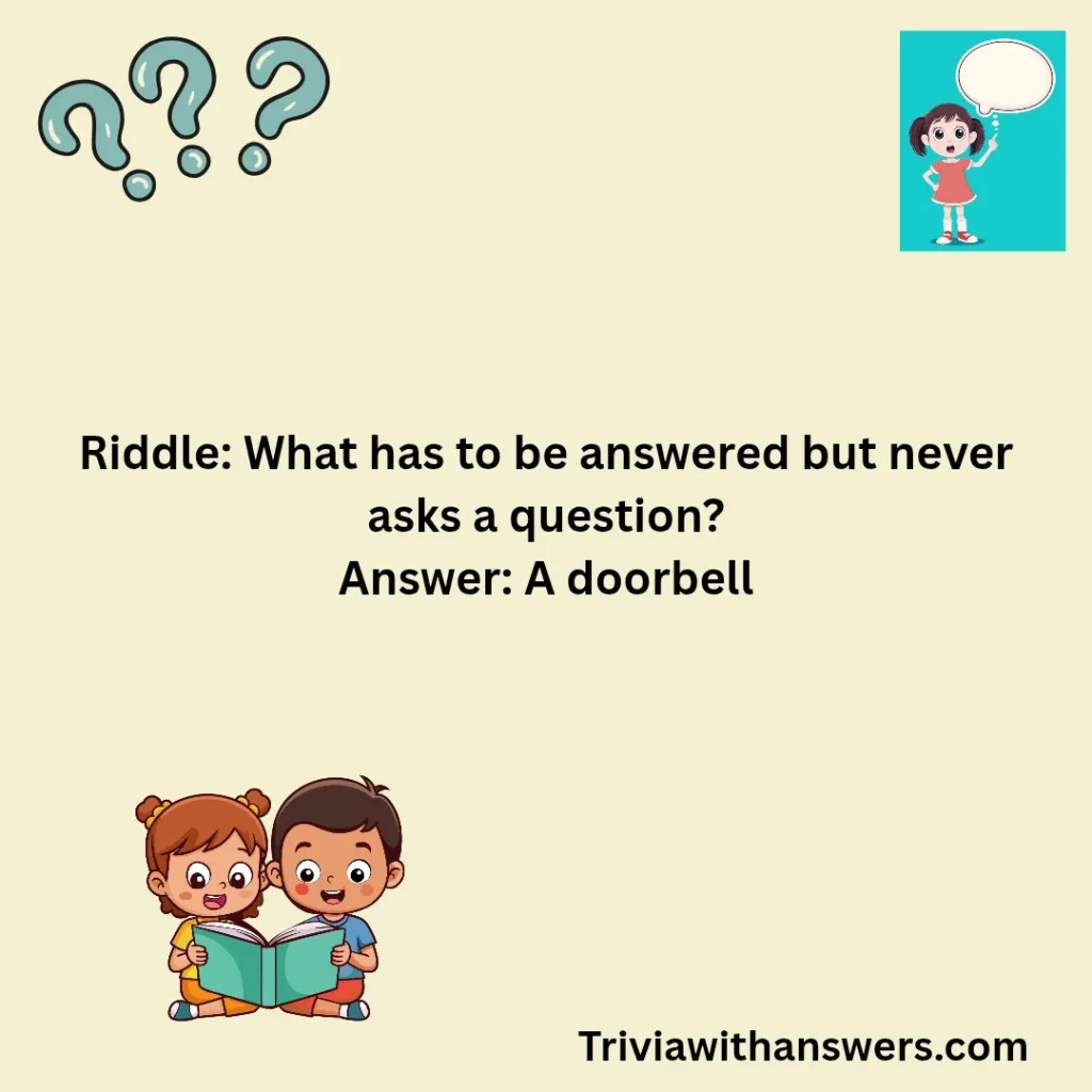 "Riddles for Kids With Answers "