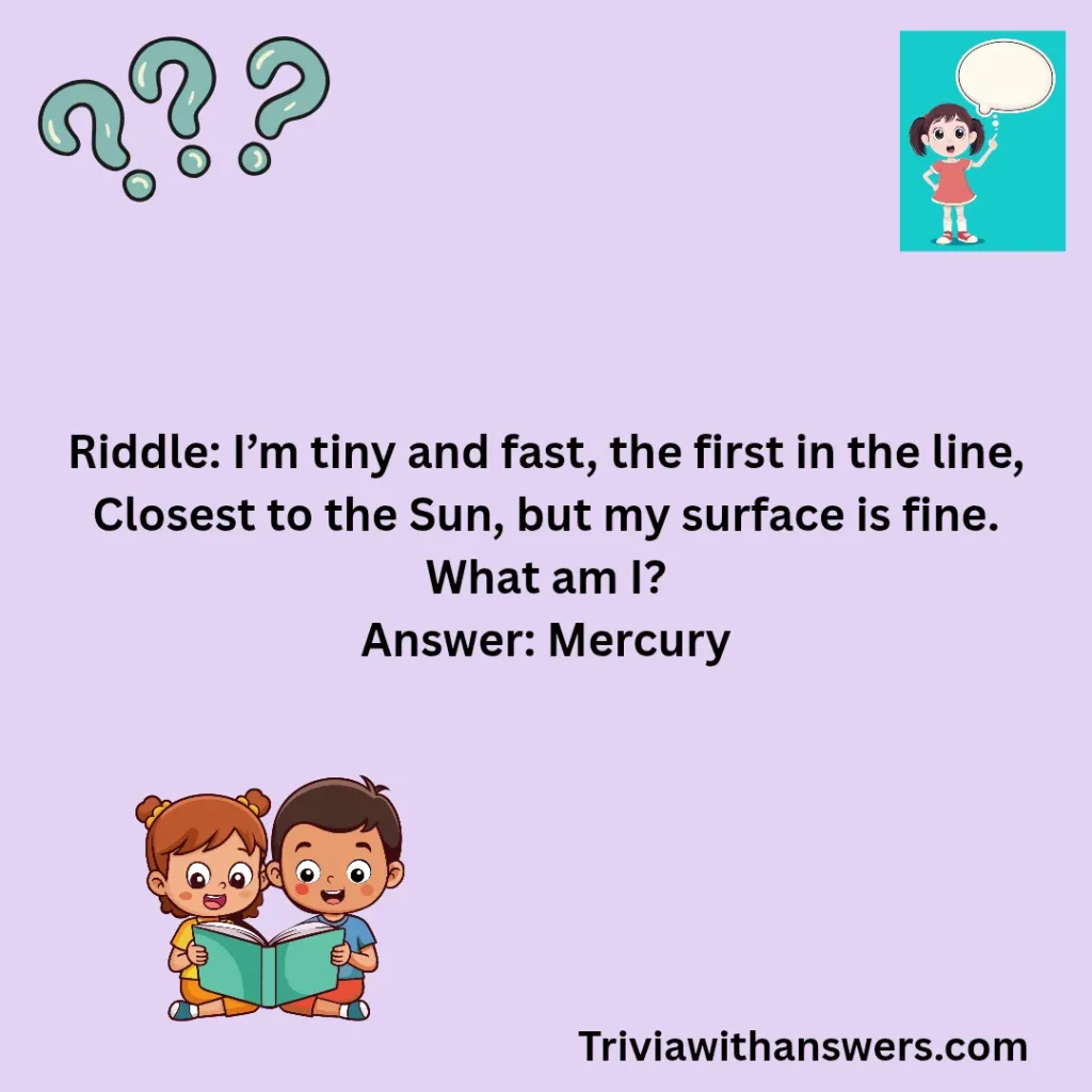 "Riddles for Kids With Answers "