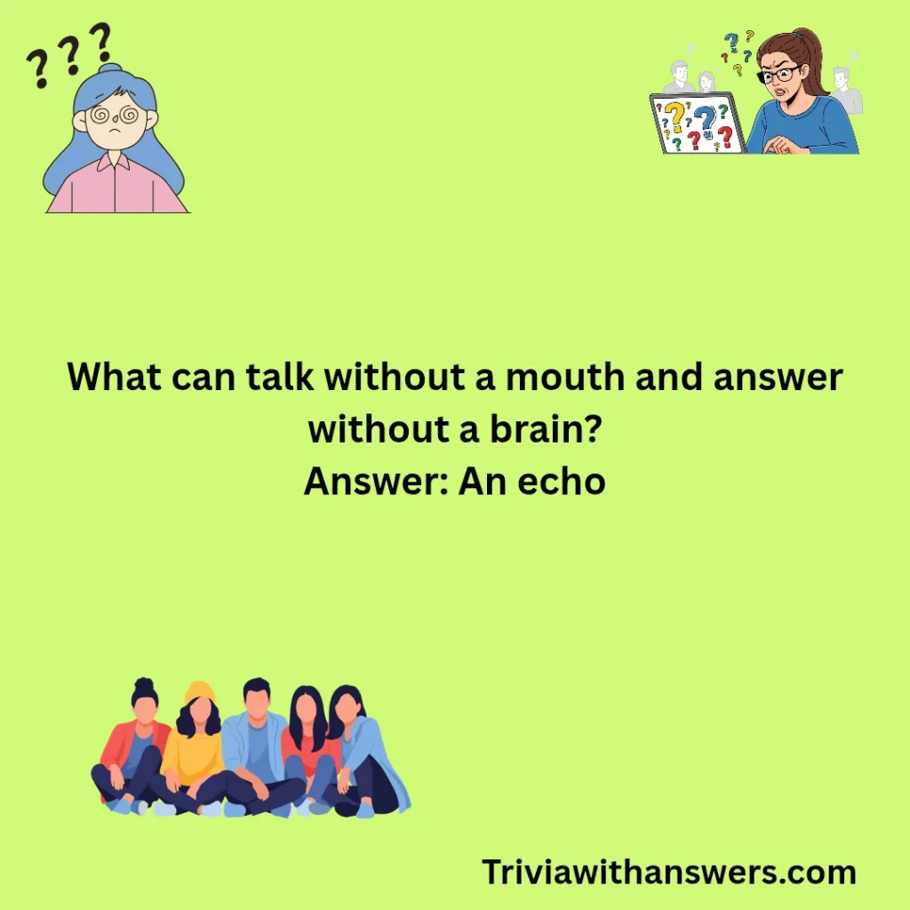"Riddles with Answers for Adults"