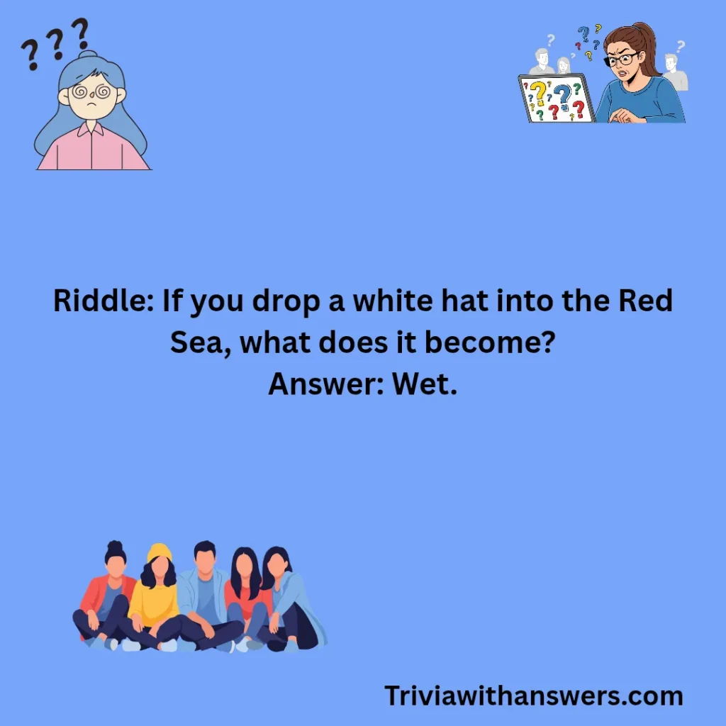 "Riddles with Answers for Adults"