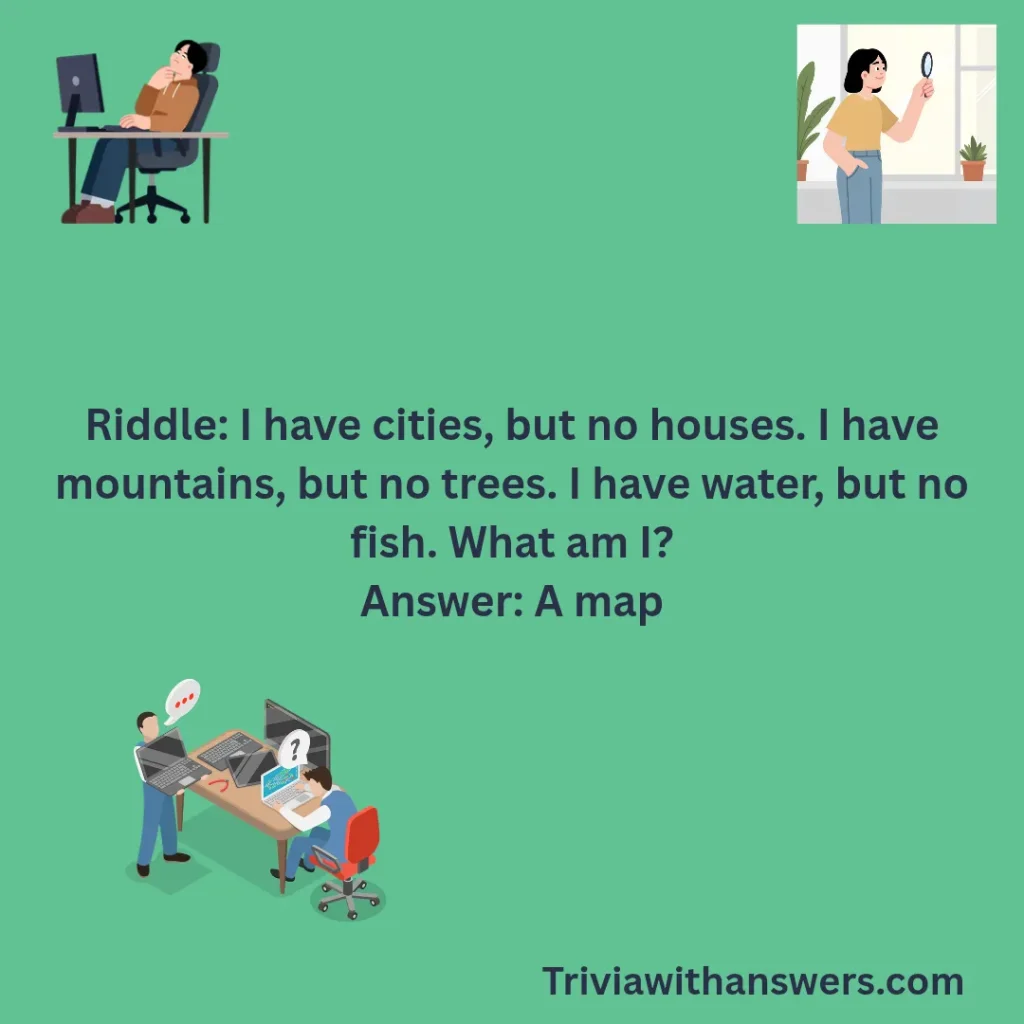 "Fun Riddles for Work with Answers"