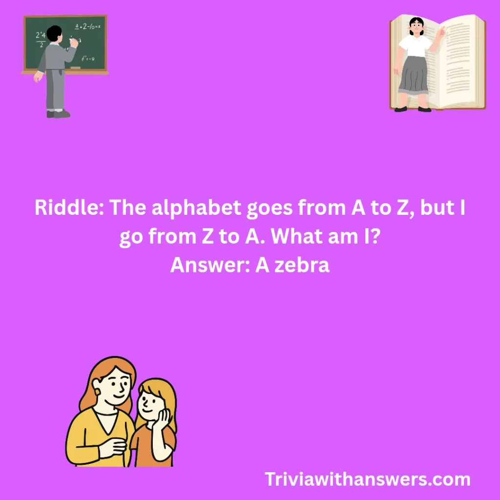 "Fun Riddles for Middle Schoolers"