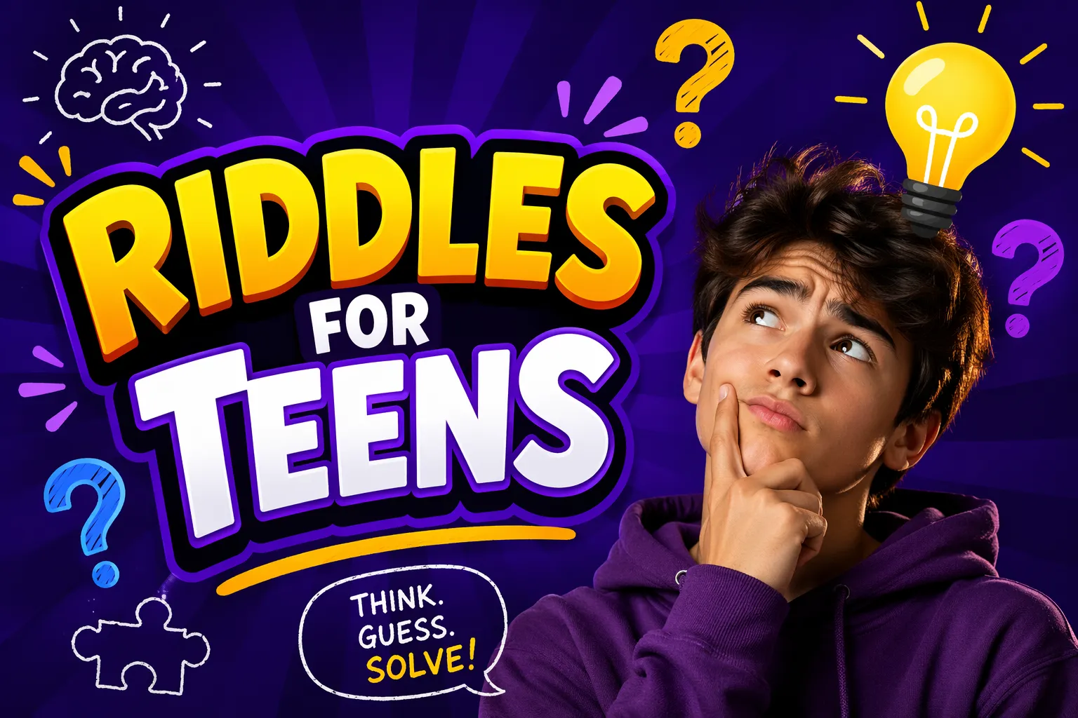 "Fun and Tricky Riddles for Teens"