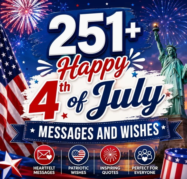 "Happy 4th of July Messages and Wishes"