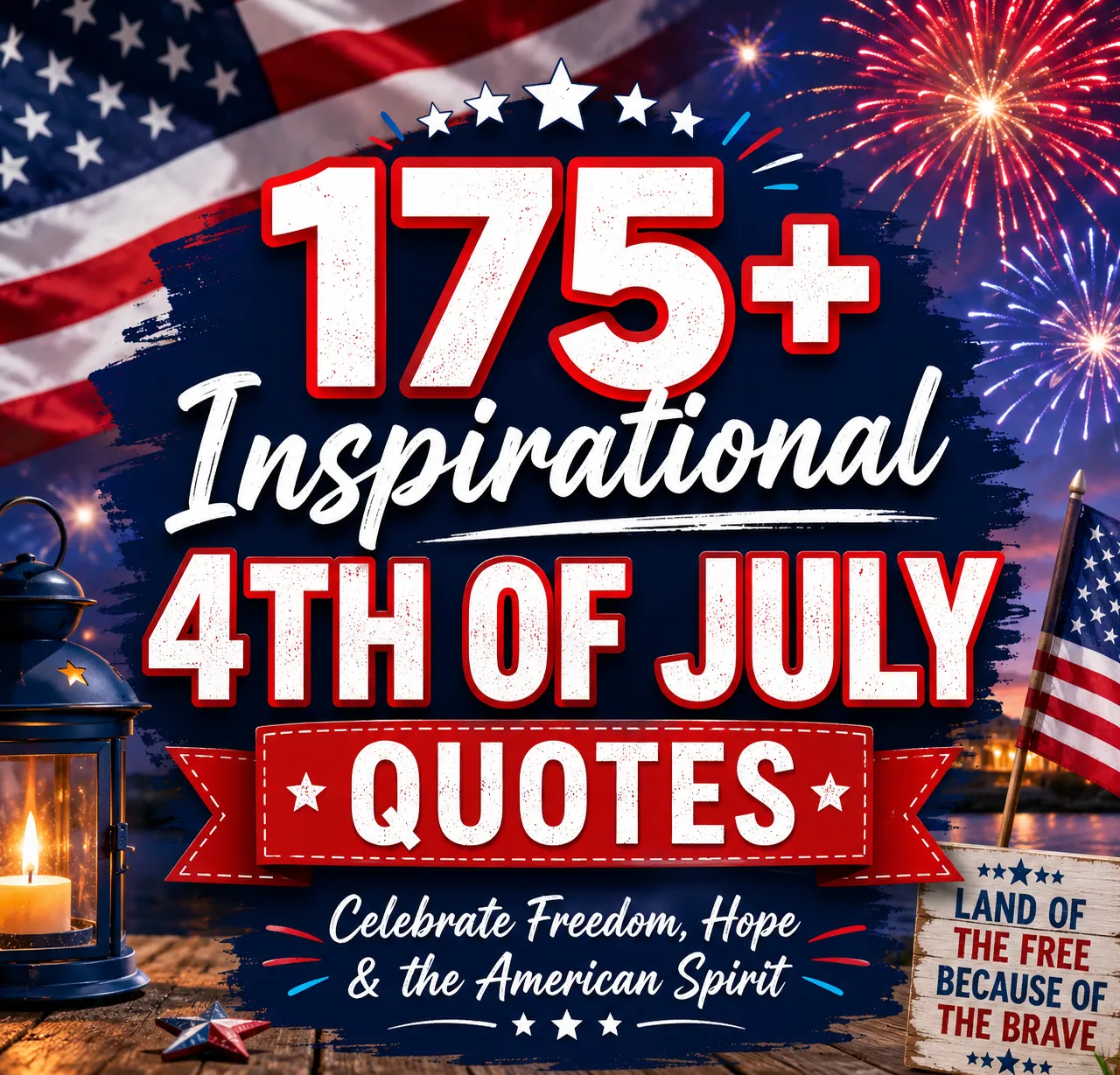 "Inspirational 4th of July Quotes"