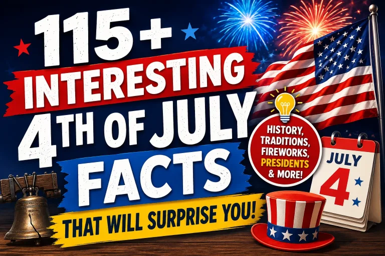 'Interesting 4th of July Facts'