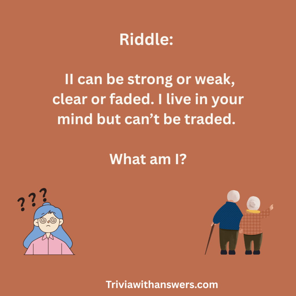 "Funny Riddles for Seniors with Answers"