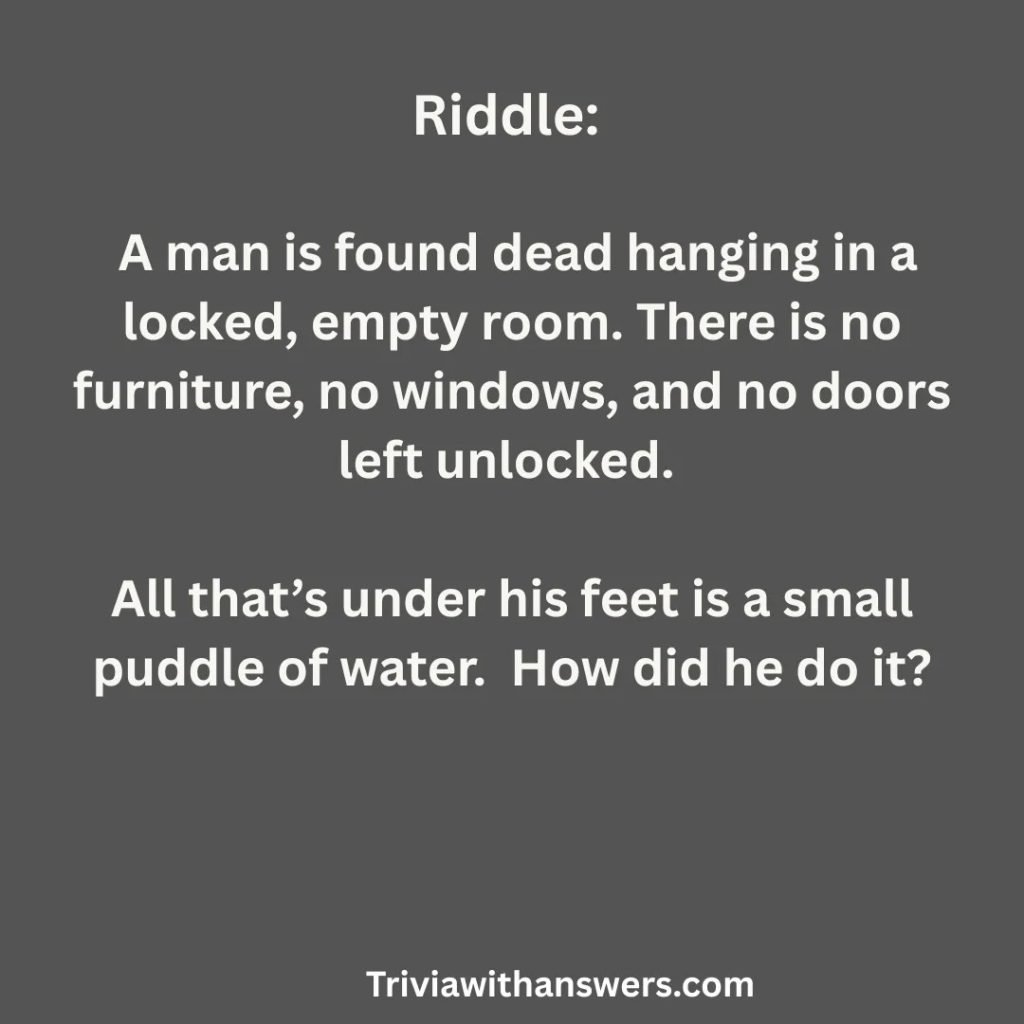 "Scavenger Hunt Riddles With Answers for Adults"