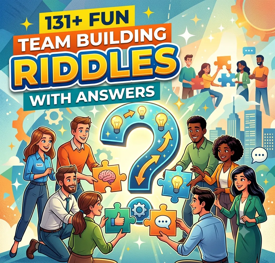 "Team Building Riddles With Answers"